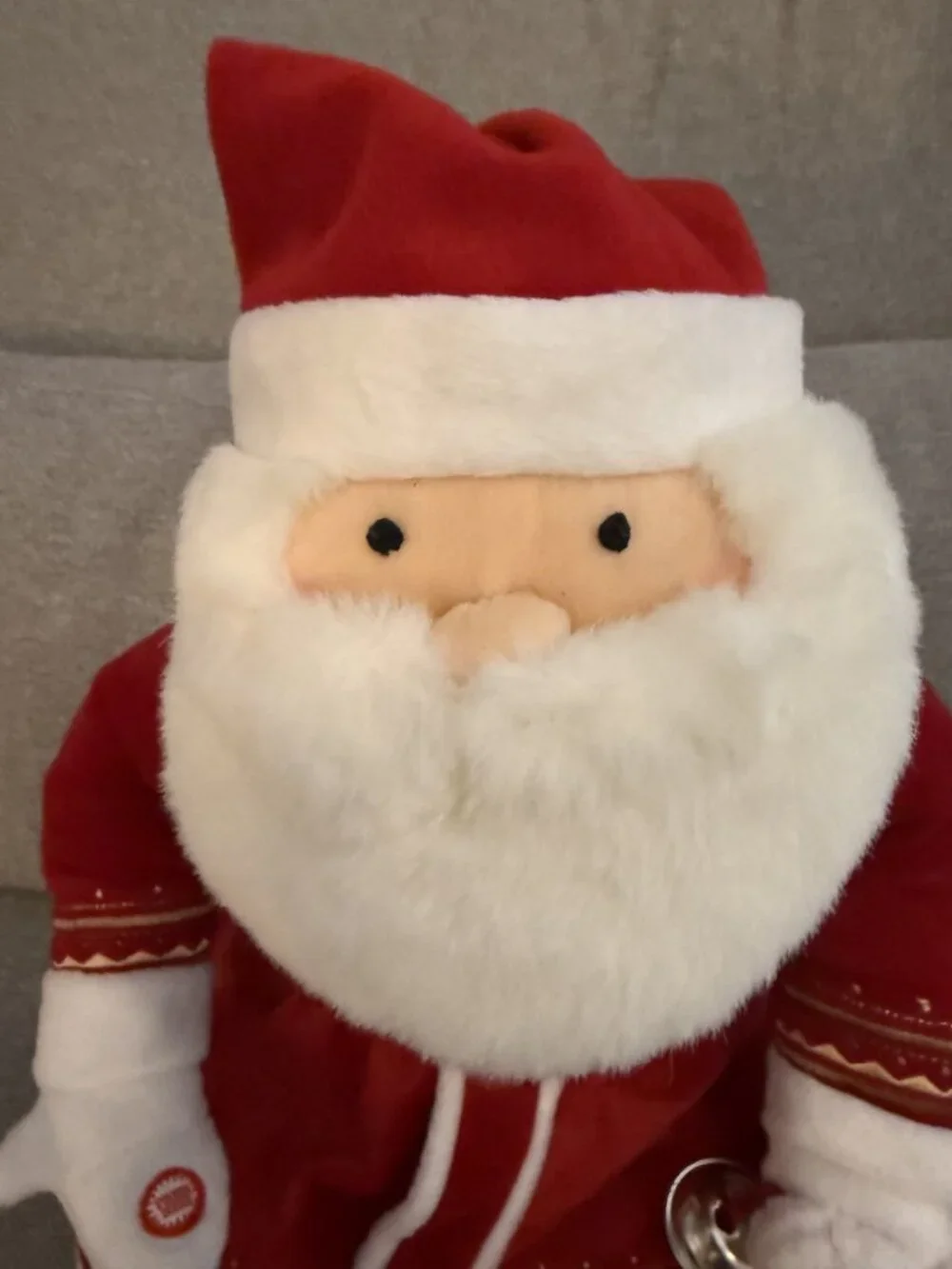 Polar Express Hallmark Talking Santa Plush
